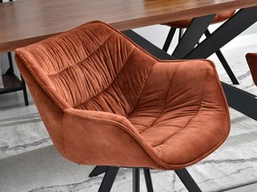 Scaun Nina (cupru + negru). 1111202
