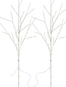 Instalație luminoasă LED de exterior pentru Crăciun 100xLED/3xAA alb cald IP44