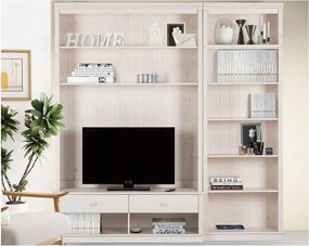 Set TV alb din lemn de pin 214x223 cm Anita – Støraa