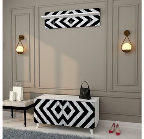 Mobilier Hol Vopami (negru + alb) . 1093912