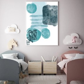 Poster - Abstracție pictată (A4)