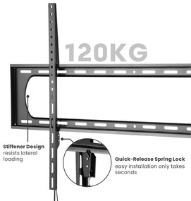 TV MOUNT SERIOUX TV7369F 60"-120" 120KG