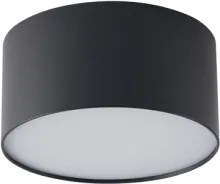 Brilagi - Plafonieră LED FORIS pentru baie, 14W/230V, Ø 12 cm, negru, IP44
