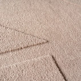 Covor maro deschis lavabil 80x150 cm Pompei 1614 – Ayyildiz Carpets