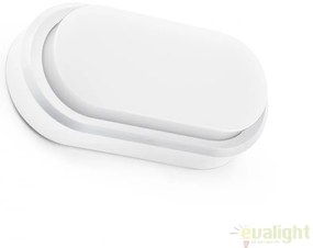 Aplica de perete LED terasa exterior FRED alba 70664
