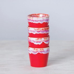 Ceașcă albă pentru espresso din gresie 90 ml Grespresso – Costa Nova