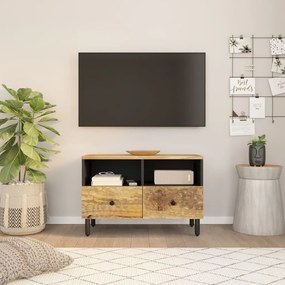 Comoda TV, 70x33x46 cm, lemn masiv de mango