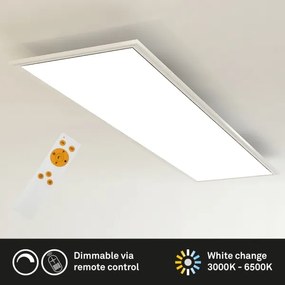 Plafonieră LED dimabilă SLIM LED/24W/230V 2700-6500K Brilo + telecomandă
