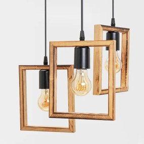 Lustră pe cablu Zuma Line ASZ.1678 ATRIA 3xE27/20W/230V pin/negru