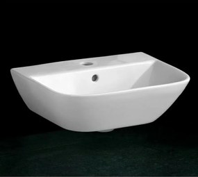 Lavoar suspendat Inter Ceramic dreptunghiular finisaj alb lucios 45.3 cm
