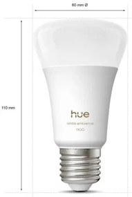 Bec LED dimabil Philips Hue WHITE AMBIANCE E27/8,1W/230V 1000-20000K