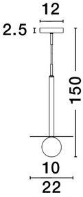 Pendul modern design minimalist LICATO