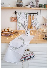 Prosoape de vase 2 buc. din bumbac 50x70 cm Christmas Twigs – Butter Kings