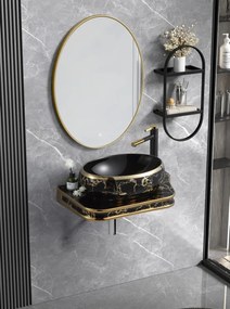 Lavoar Ceramic Premium 65.5×37×8 cm – Model 854B, Design Modern & Finisaj Lucios