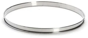 Inel de tort cadru rotund De Buyer 3091.24N 24 cm, oțel inoxidabil