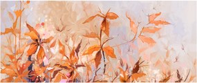 Tablou - Flori pictate (120x50 cm)