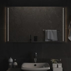 Oglinda de baie cu LED, 60x100 cm