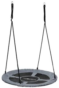 Leagan suspendat, cuib de barza, gri, max 100 kg, 100 cm