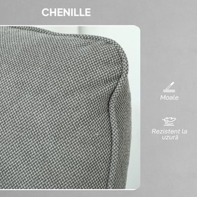 HOMCOM Fotoliu Relaxant Electric cu Masaj și Încălzire, Silențios, Reclinabil 150° în Cinilie cu Pernă, Funcție de Memorare, 2 Telecomenzi, Suport pentru Picioare, Pentru Living sau Birou, Gri Închis | Aosom Romania