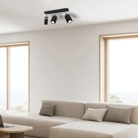 Spot SOLO 3xGU10/MR11/40W/230V negru