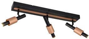 Spot negru-bronz LED 20,5x63 cm Ikaris – Trio Select