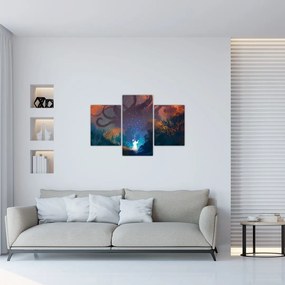 Tablou - Vrăjitorul magicean (90x60 cm)