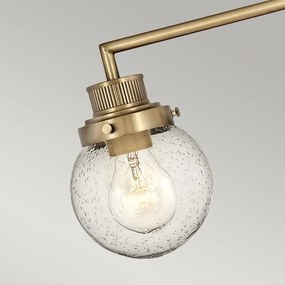 Quintiesse QN-POPPY3-HB-BATH - Aplica de perete pentru baie POPPY 3xE27/60W/230V IP44 aurie