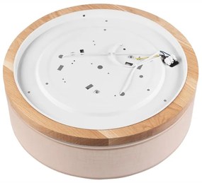 Plafonieră Brilagi BELLADONNA 3xE27/15W/230V d. 50 cm bej/stejar