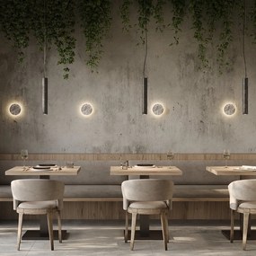 Pendul din marmura neagra Texture