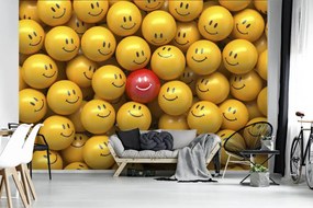 Fototapet - emoticoane vesele (254x184 cm)