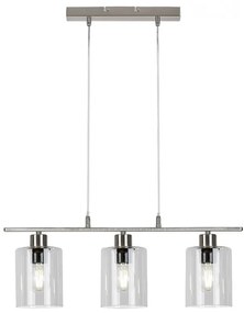 Lustra suspendata design modern Miroslaw 3L crom