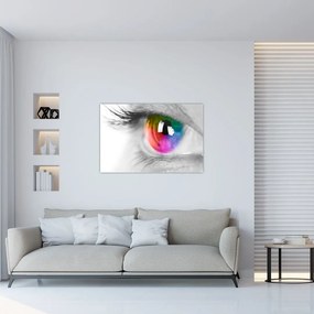 Tablou - Iris din ochi (90x60 cm)