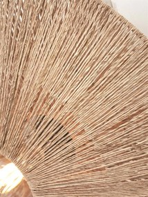 Aplica de perete eco din iuta Iguazu S disc 40cm, nat