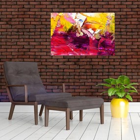 Tablou cu abstracție - pictura (90x60 cm)