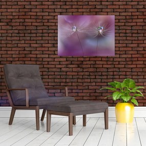 Tablou cu picături pe puf (70x50 cm)
