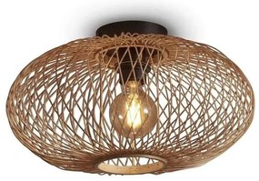 Plafoniera eco din bambus Cango S 40x20, nat