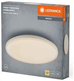 Plafonieră LED Ledvance ORBIS PEDERSON LED/24W/230V d. 45 cm alb