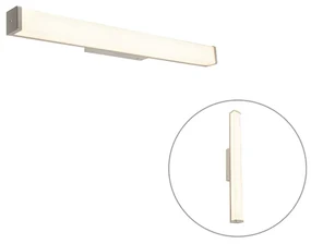 Lampa de perete moderna pentru baie din otel 62 cm IP44 - Cascada
