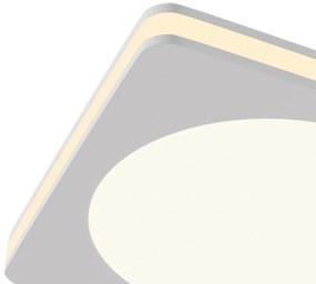 Spot LED incastrabil tavan fals Phanton alb, 9,5x9,5cm MY-DL303-L12W
