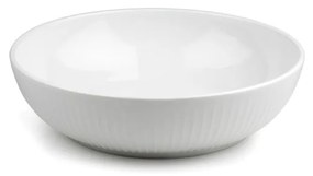 Bol din porțelan pentru salată Kähler Design Hammershoi, ⌀ 30 cm, alb