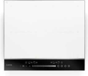 Klarstein DualTone Flex Plită cu inducție, Zonă Flex, Afișaj LED, Control prin glisoare, 7200 W