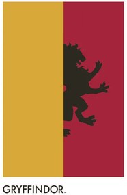 Poster de artă Harry Potter - Gryffindor