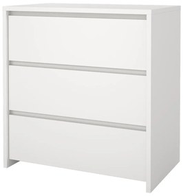 Comodă albă 80x84x48 cm Next – Tvilum