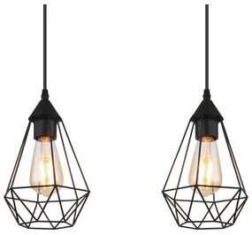 Lustră pe cablu Globo 15745-3H ZACHARY 3xE27/60W/230V