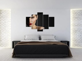 Tablou - Portretul femeii cu pălărie (150x105 cm)