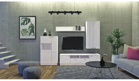 Mobilier living Kerimov (alb ultra lucios). 1082824