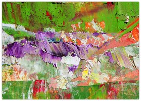 Tablou cu abstracție - pictura (70x50 cm)