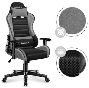 Scaun gaming pentru copii Rover 6 (negru + gri). 1087545