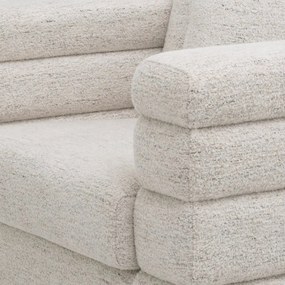 Fotoliu design LUX York, Seashell off-white