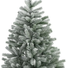 Brad artificial Talvi 210 cm verde cu suport de zapada si negru
